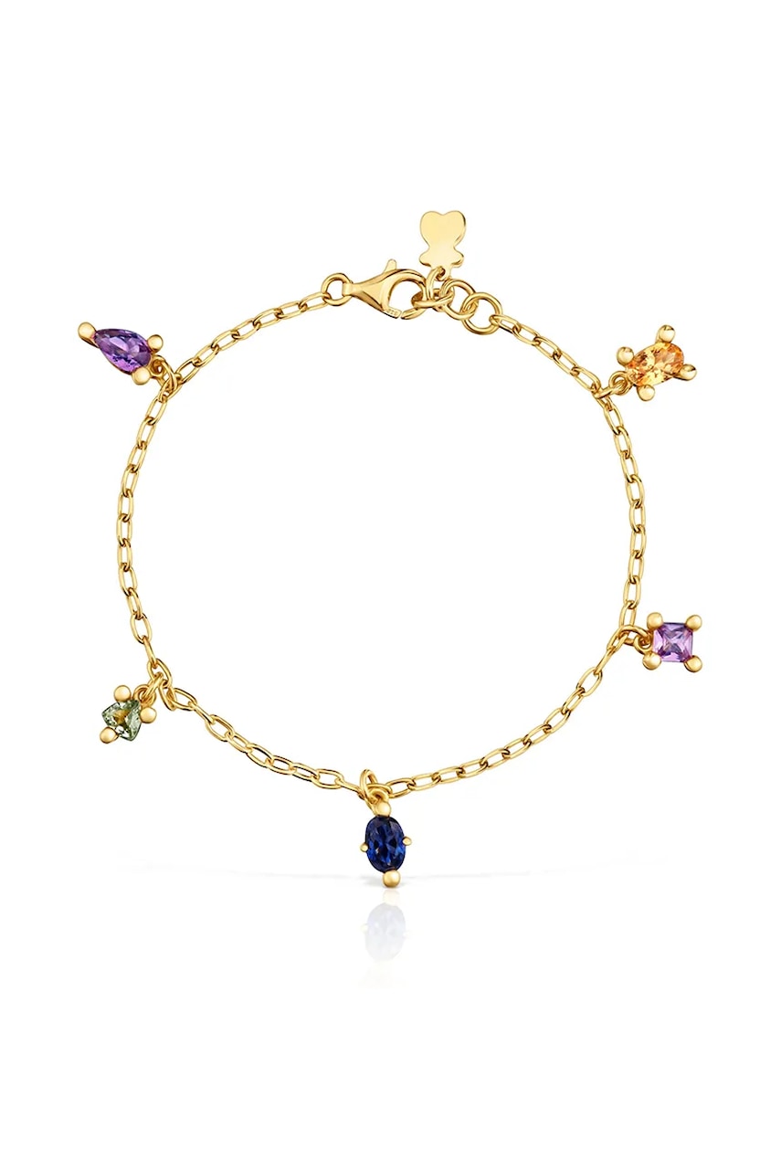 Tous bratara din argint placata cu aur Color Lab