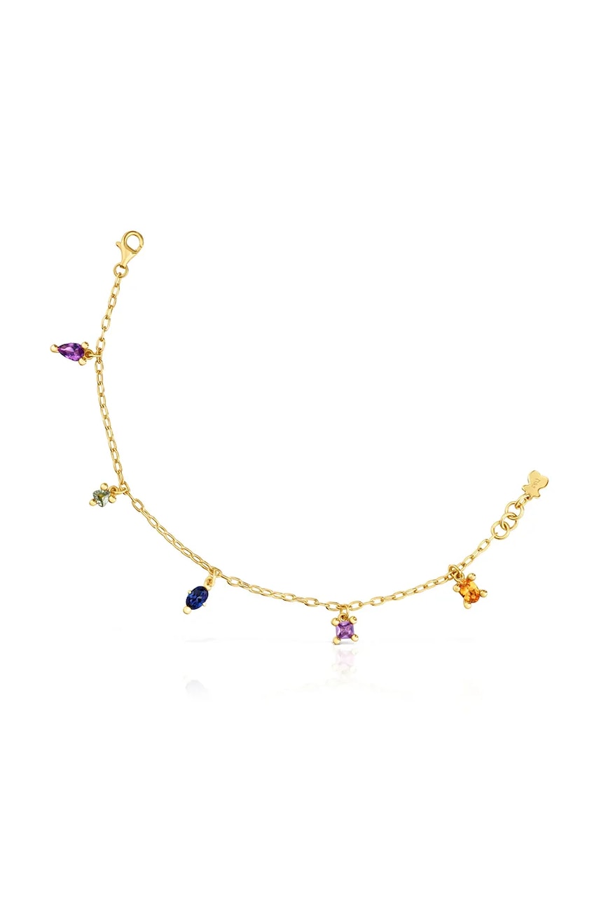 Серебряный браслет с позолотой Tous Color Lab 1004249900 Серебряный браслет с позолотой Tous Color Lab 1004249900