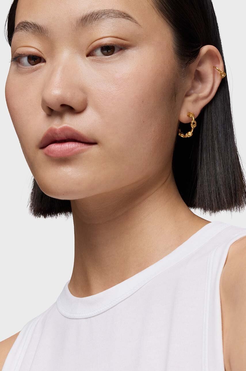 Ασημένια επιχρυσωμένα σκουλαρίκια Tous Manifesto 1004222100 φωτογραφία