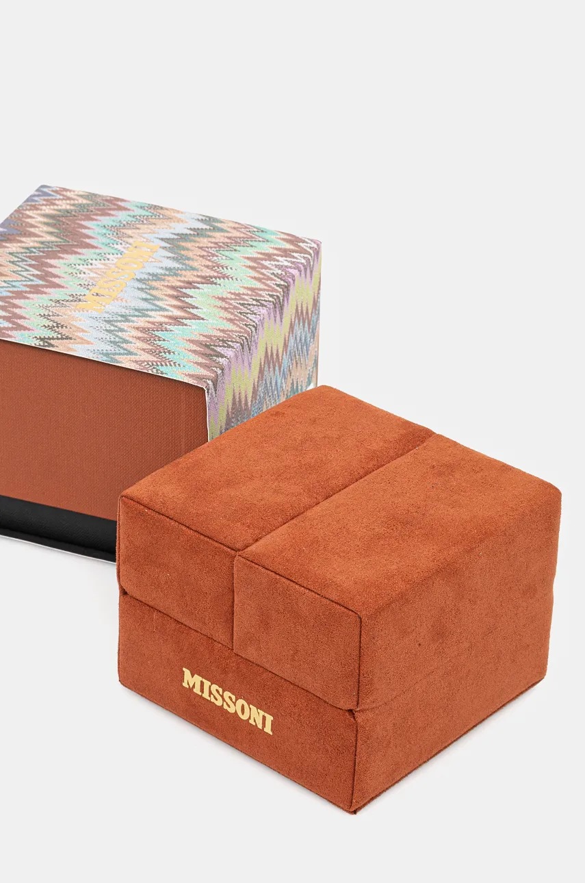 Годинник Missoni жіночий колір золотий MWECA0423 