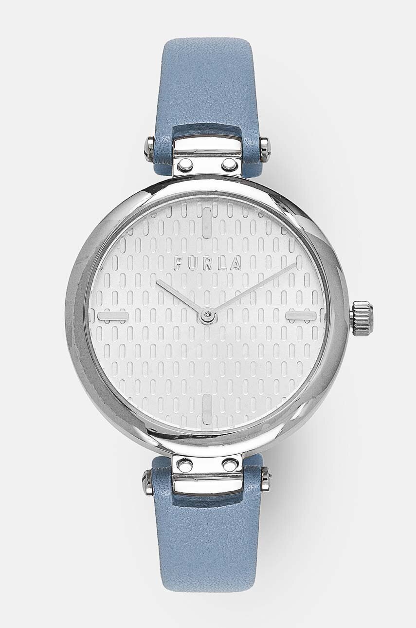 

Часовник Furla дамски в сребристо WW00018001L1, Сребърен