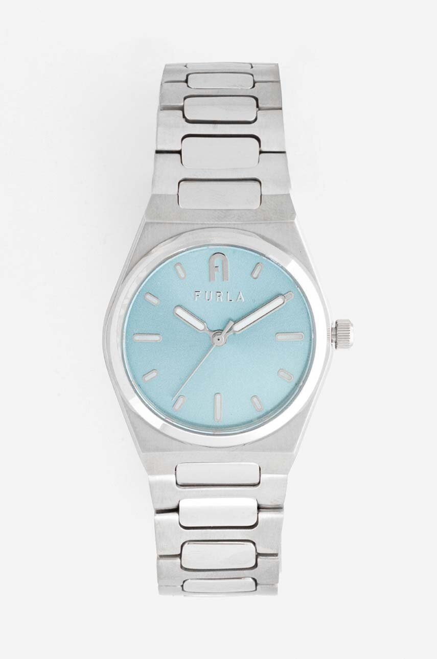 

Часовник Furla дамски в сребристо WW00020009L1, Сребърен