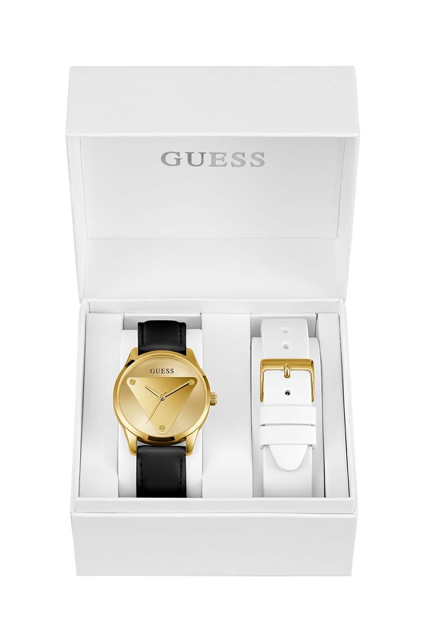 Levně Hodinky Guess černá barva, GW0642L1