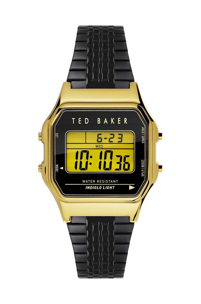 Ρολόι Ted Baker χρώμα: μαύρο, BKP80S203