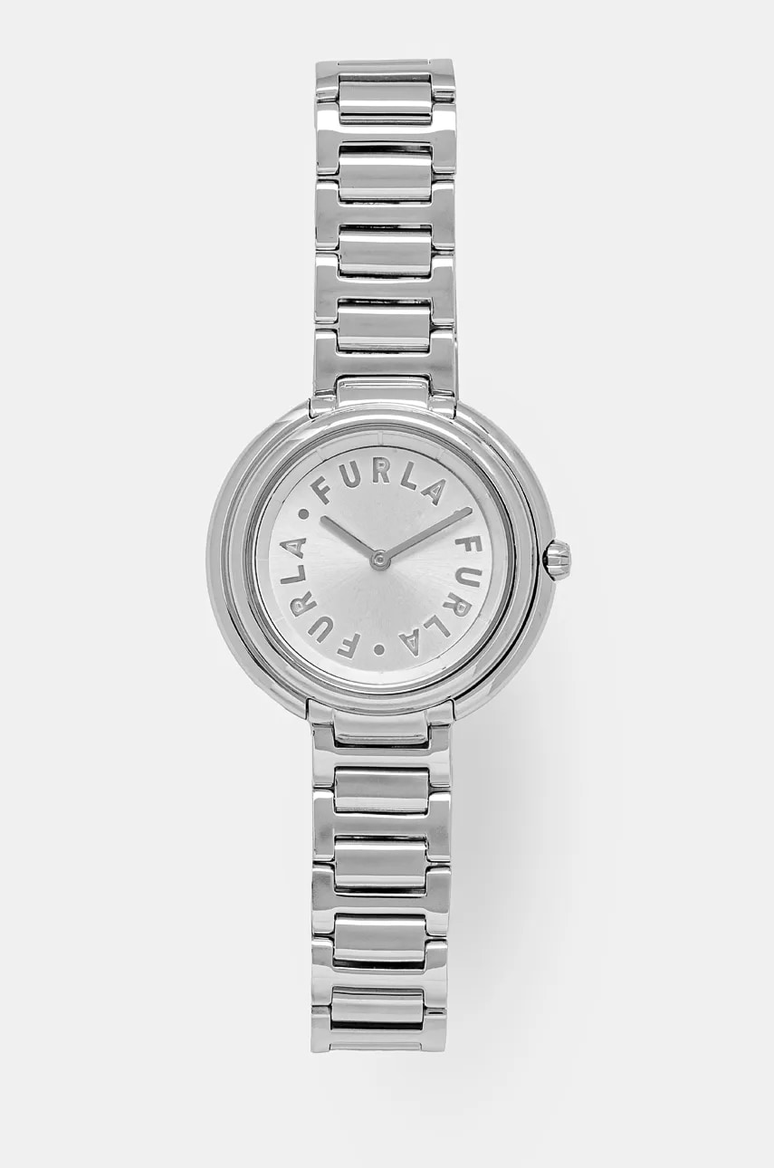 Furla ceas femei, culoarea argintiu, WW00032007L1