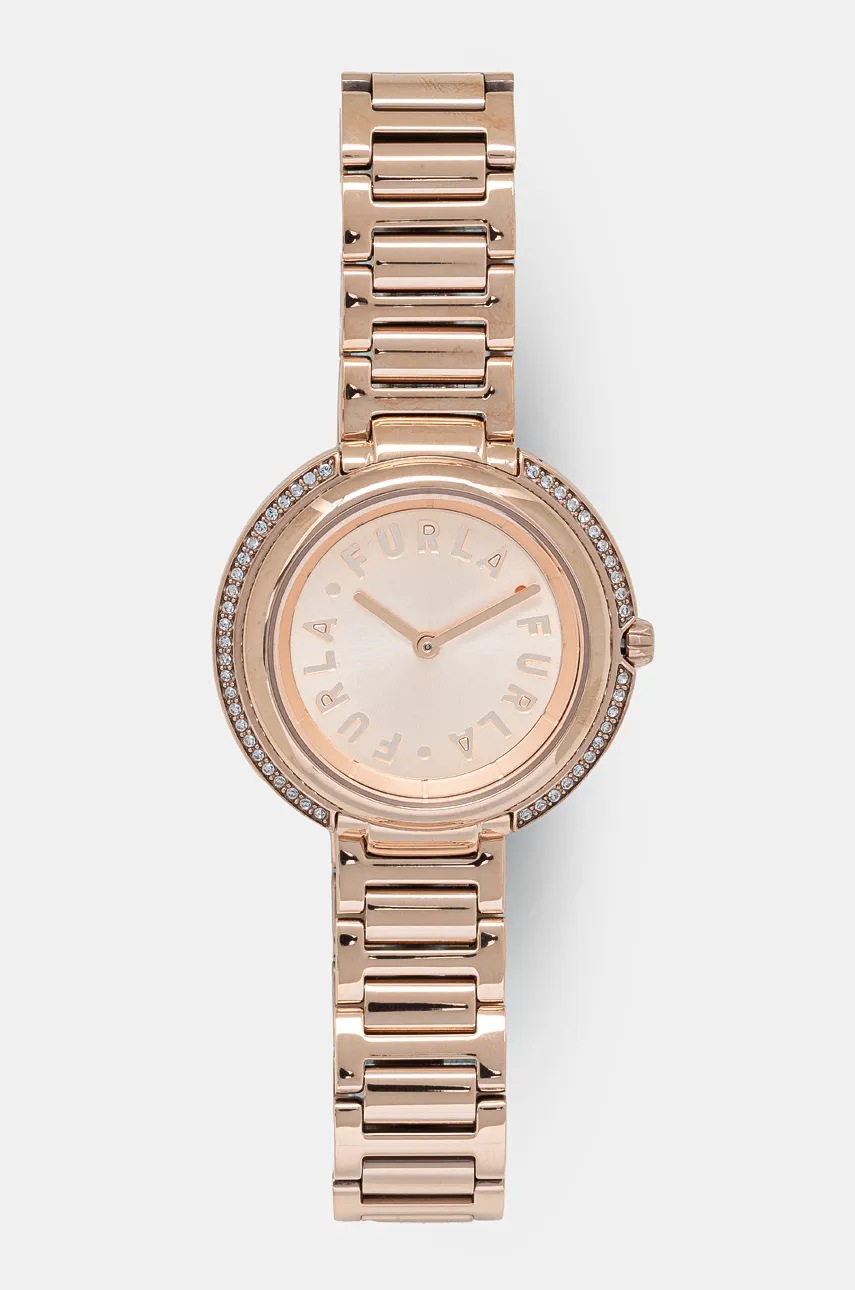 Furla ceas femei, culoarea auriu, WW00032009L3