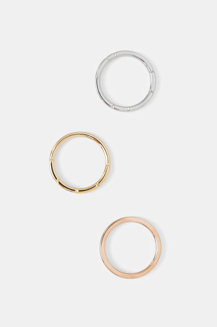 Levně Prstýnky Calvin Klein 3-pack 35000458