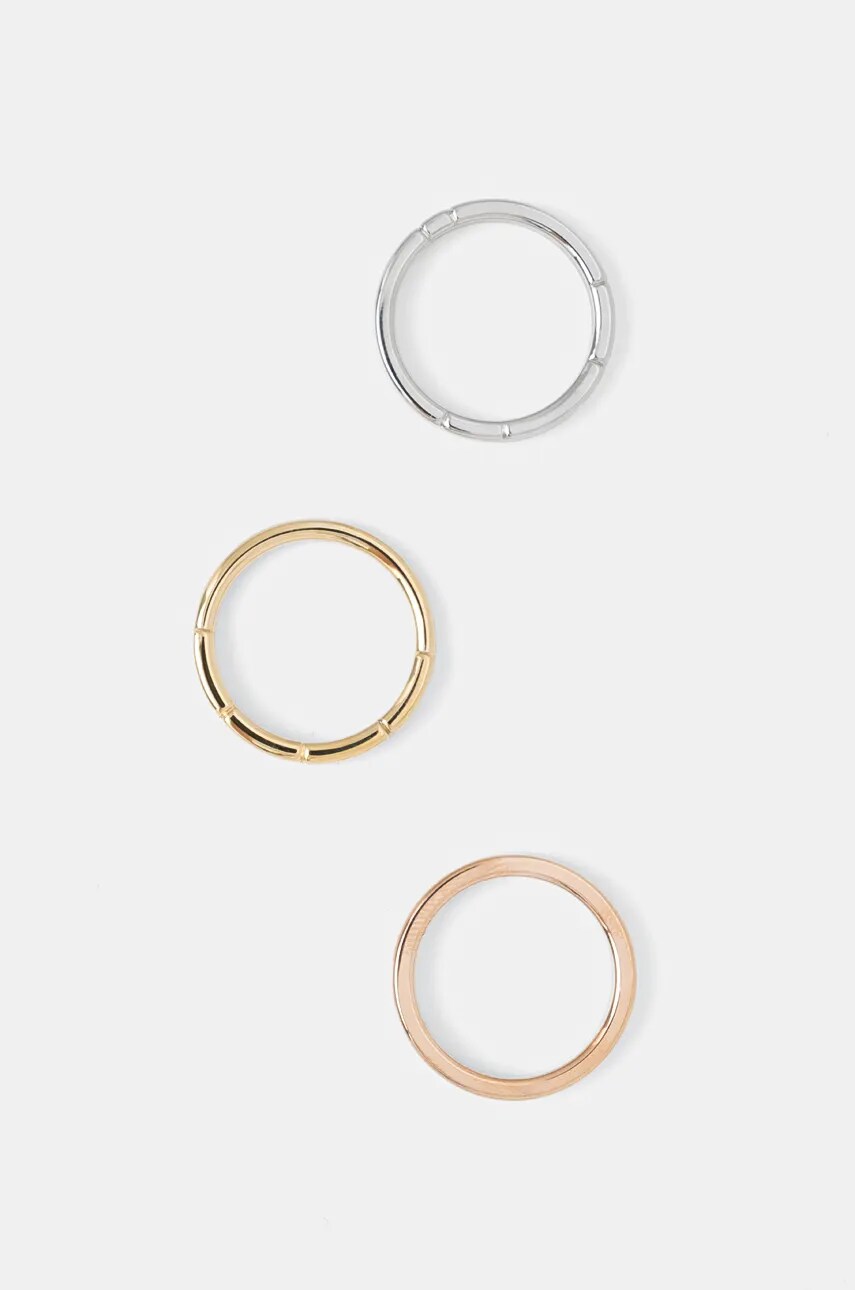 Calvin Klein pierścionki 3-pack