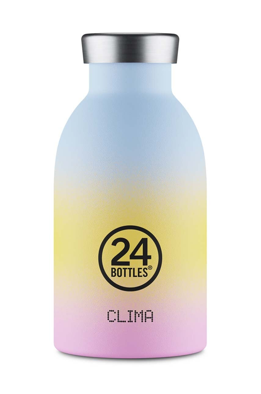 24bottles sticla termica Clima Bottle 330ml Aurora culoarea galben, Clima.330.Aurora