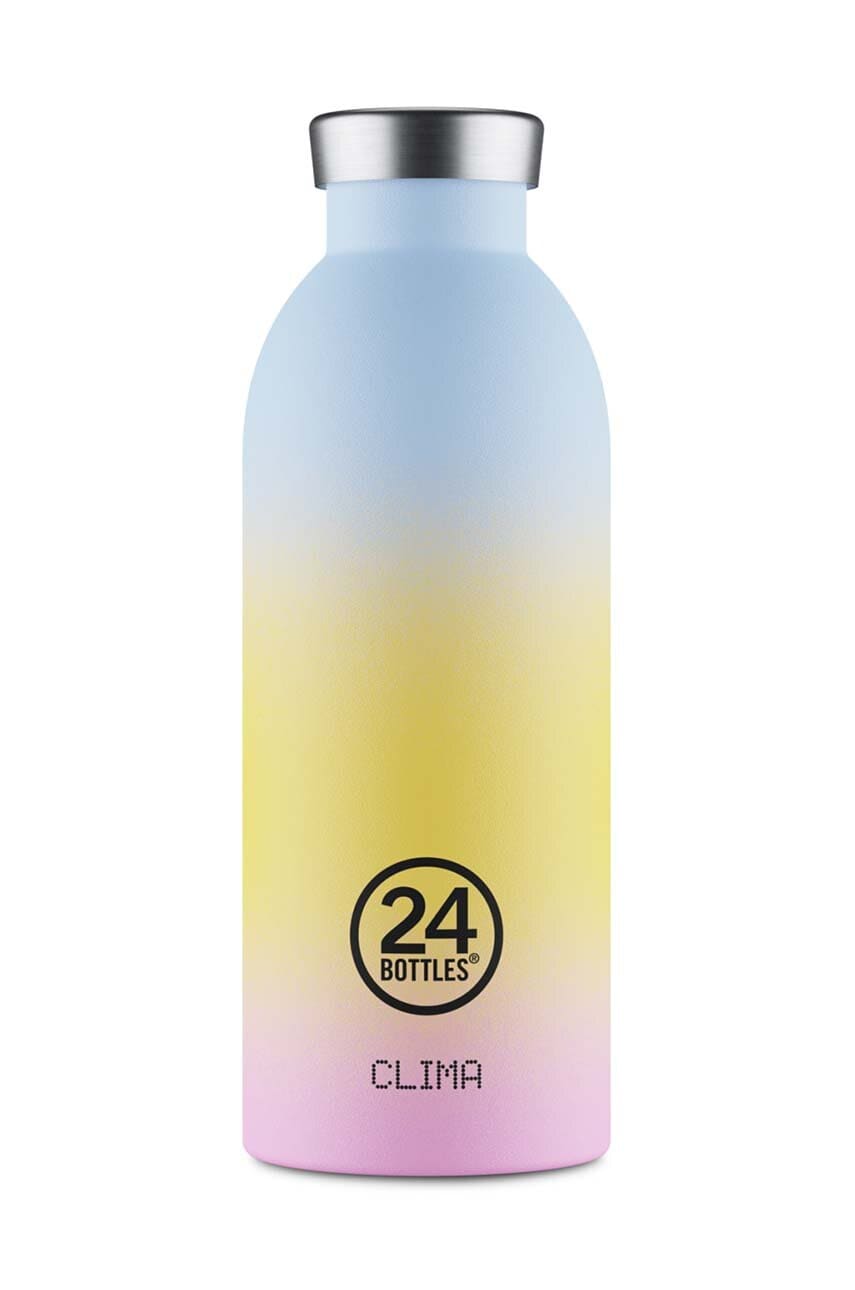 24bottles sticla termica Clima Bottle 500ml Aurora culoarea galben, Clima.050.Aurora 24bottles sticla termica Clima Bottle 500ml Aurora culoarea galben, Clima.050.Aurora