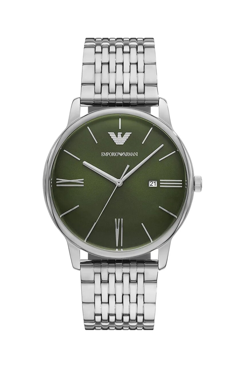 Emporio Armani ceas femei, culoarea argintiu, AR11644