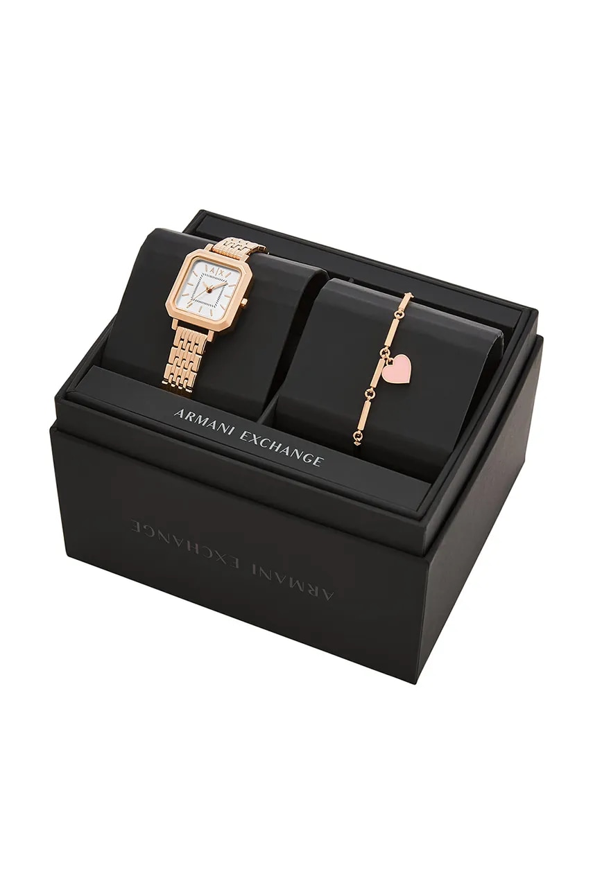 Hodinky a náramok Armani Exchange