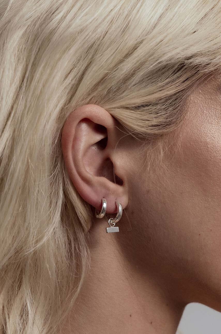 Ασημένια σκουλαρίκια No More ER81SS φωτογραφία