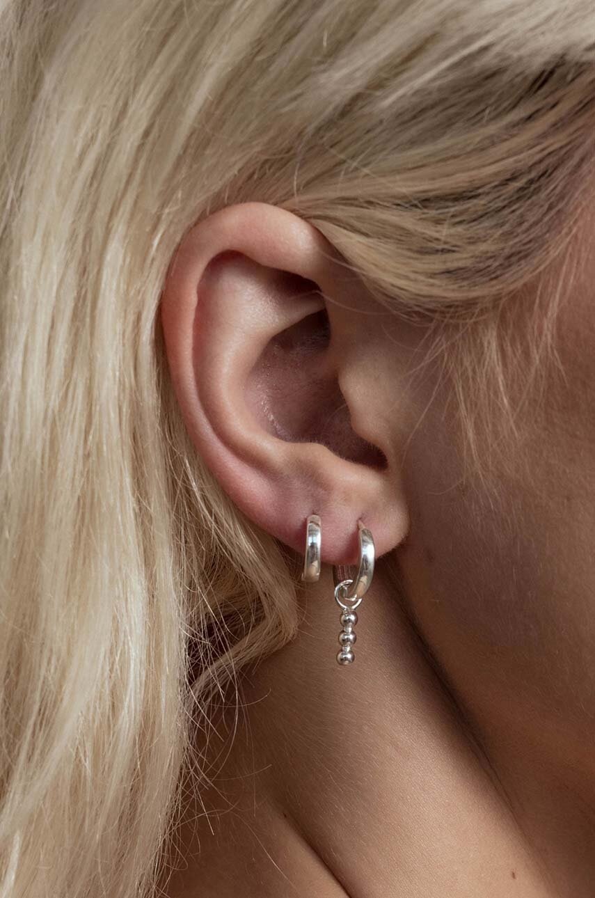 Ασημένια σκουλαρίκια No More ER78SS φωτογραφία