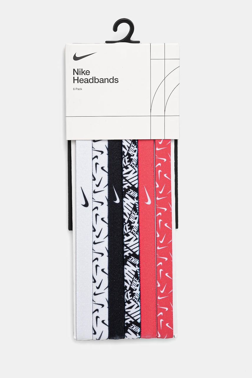 Nike bentite pentru cap 6-pack culoarea roz, N.000.2545.114.OS