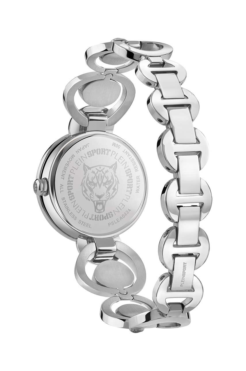 Ρολόι PLEIN SPORT χρώμα: ασημί, PSLEA0424 φωτογραφία