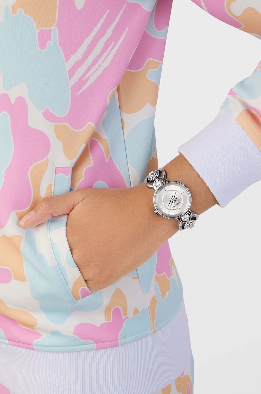 Ρολόι PLEIN SPORT χρώμα: ασημί, PSLEA0424 φωτογραφία