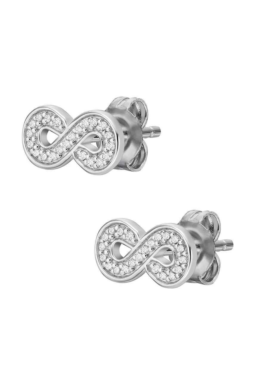 Ασημένια σκουλαρίκια Fossil JFS00634040 φωτογραφία