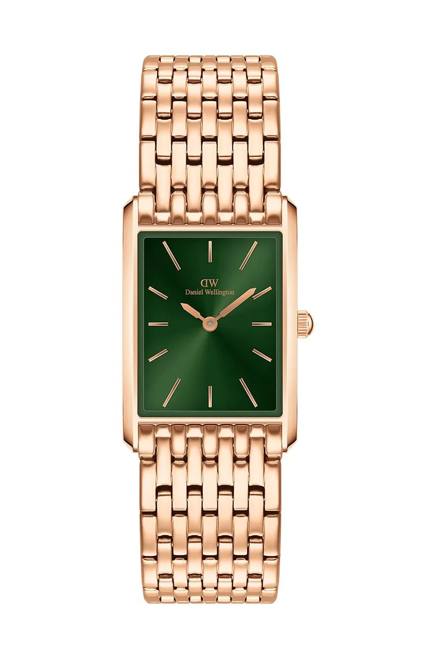 Daniel Wellington ceas Bound 9-Link Emerald Sunray femei, culoarea auriu, DW00100704