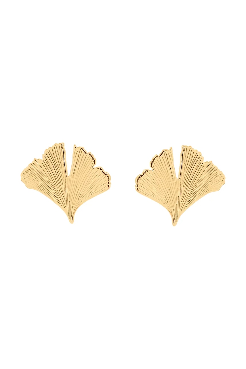 Lilou cercei placați cu aur Ginko 138/7/KOL/E/PO