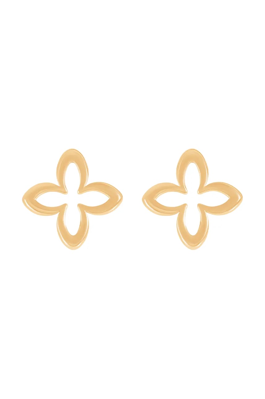 Επιχρυσωμένα σκουλαρίκια Lilou