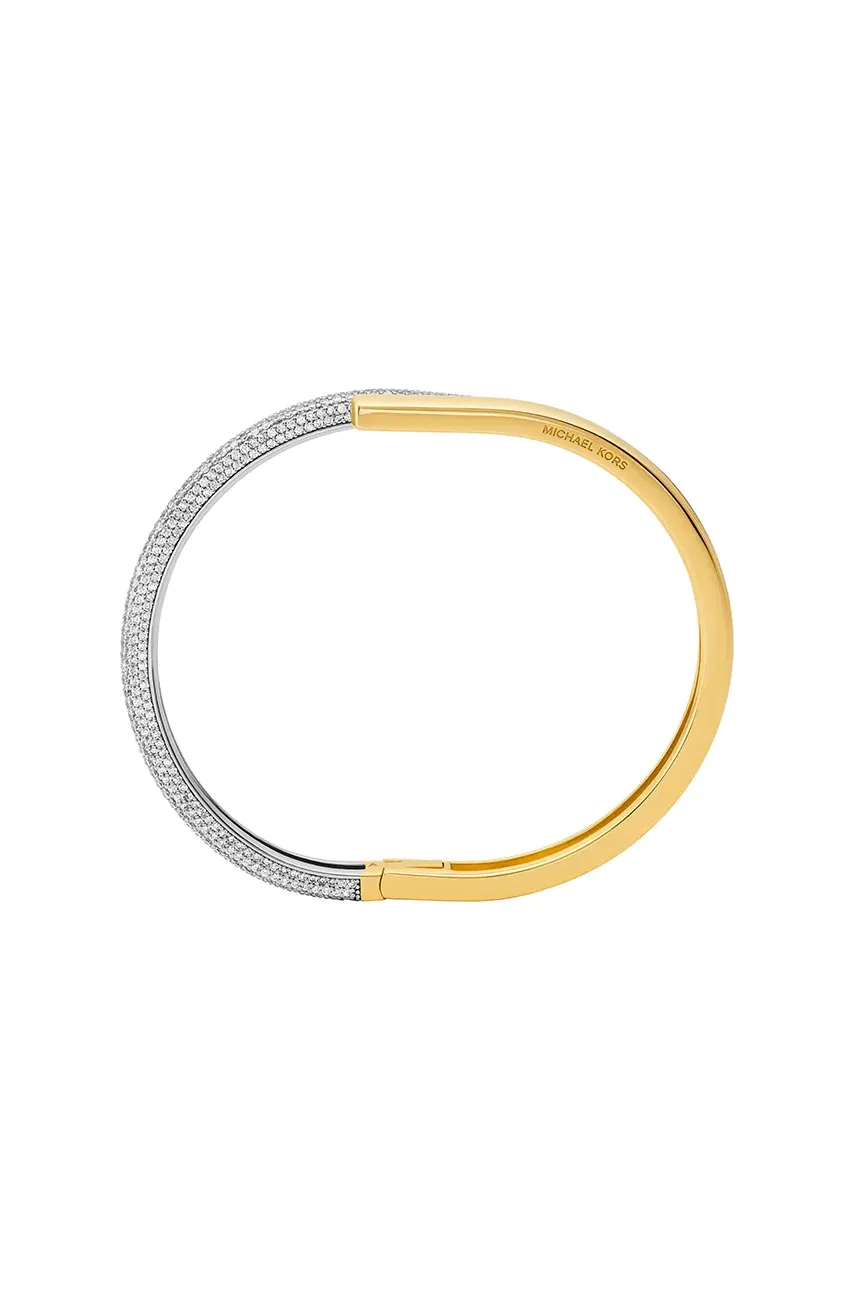 Серебряный браслет с позолотой Michael Kors женский MKC1751CZ931 Серебряный браслет с позолотой Michael Kors женский MKC1751CZ931