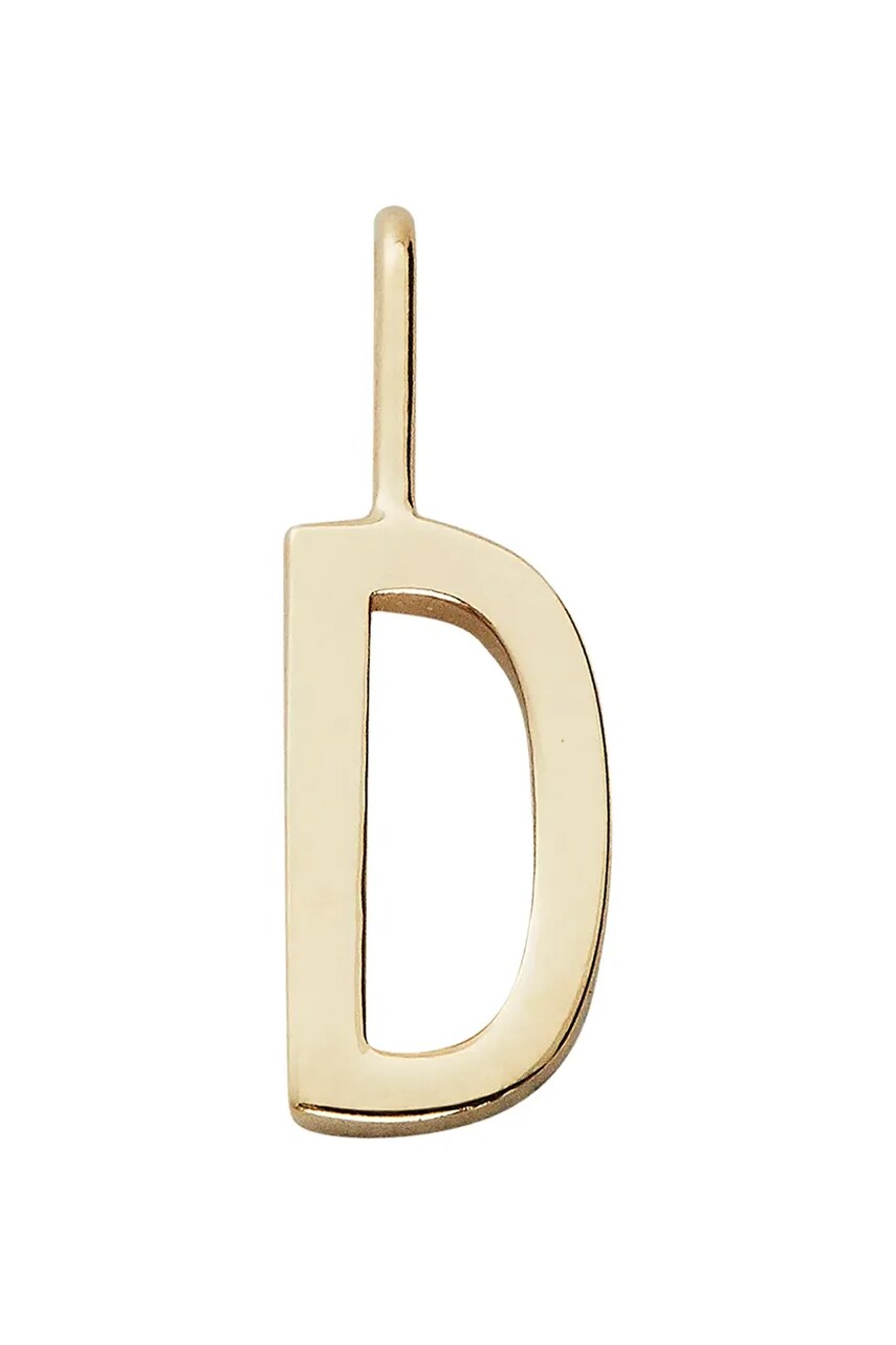 Design Letters pandantiv din argint placat cu aur 90201547D