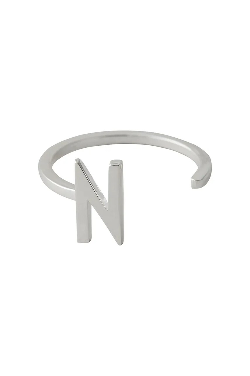 Levně Stříbrný prsten Design Letters 90601001N