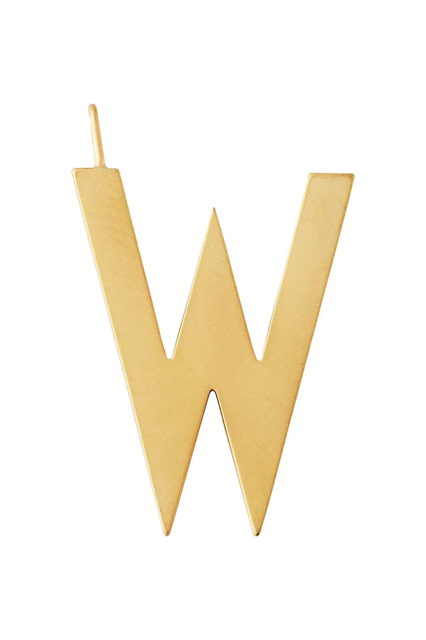 Design Letters pandantiv din argint placat cu aur 90201001W