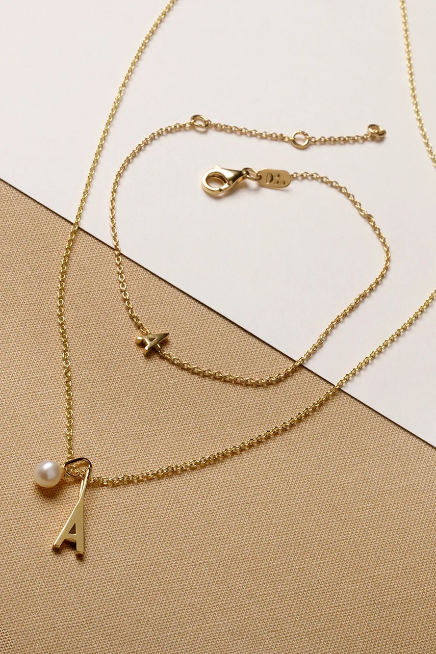 Βραχιόλι από επιχρυσωμένο ασήμι Design Letters 90501010A φωτογραφία