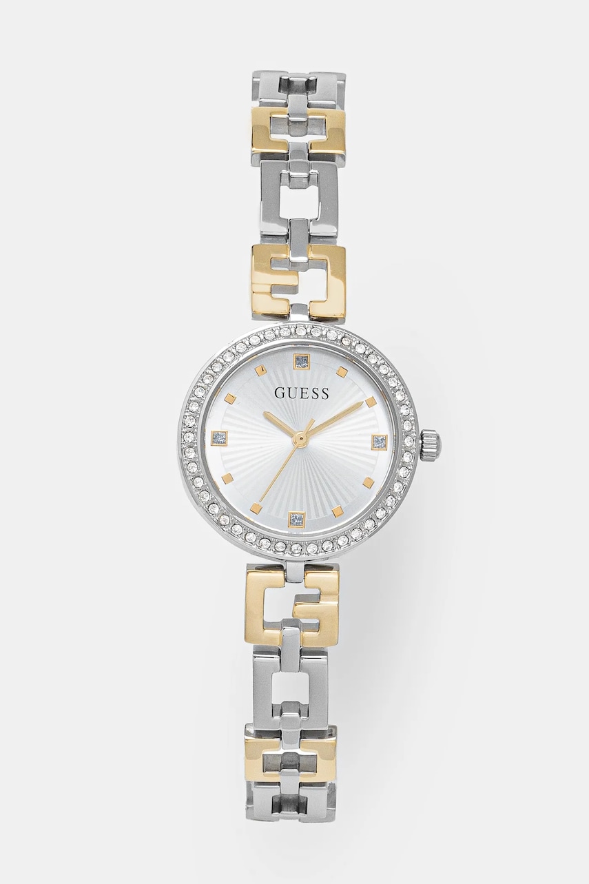 Levně Hodinky Guess stříbrná barva, GW0656L1