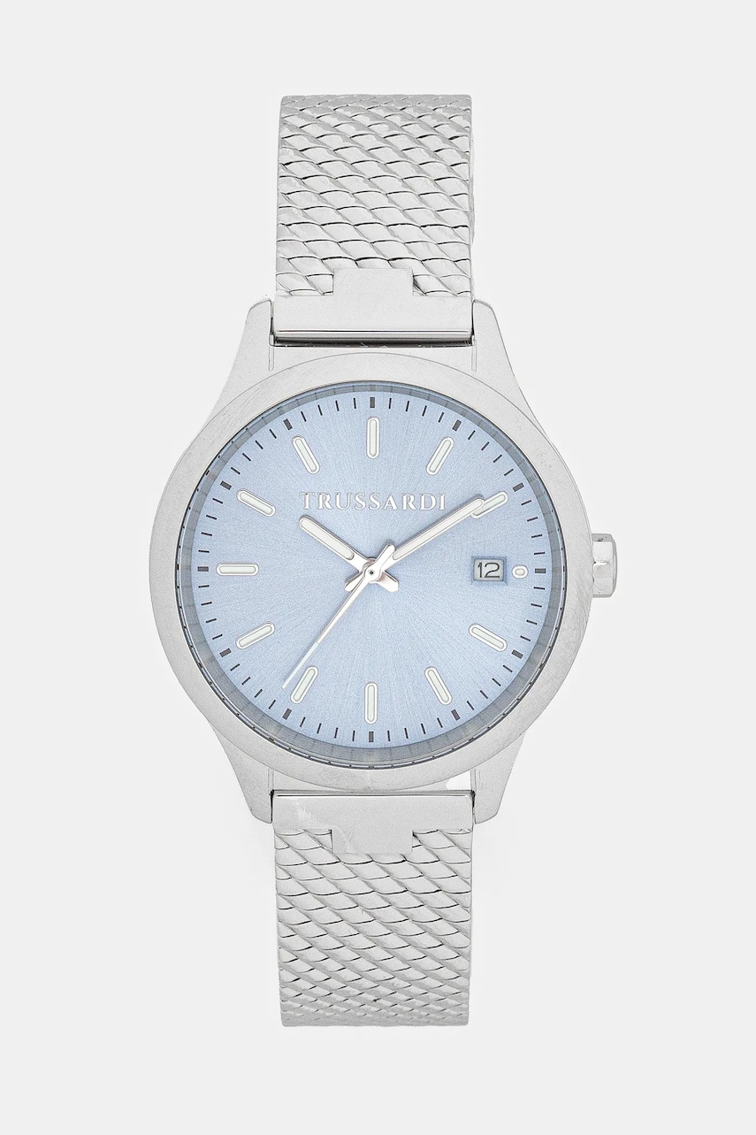 Trussardi ceas CITY LIFE femei, culoarea argintiu, R2453170507