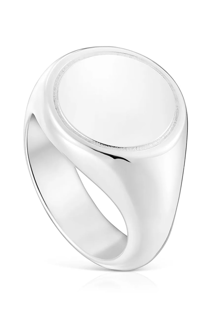 Tous inel cu sigiliu de argint 1004323612