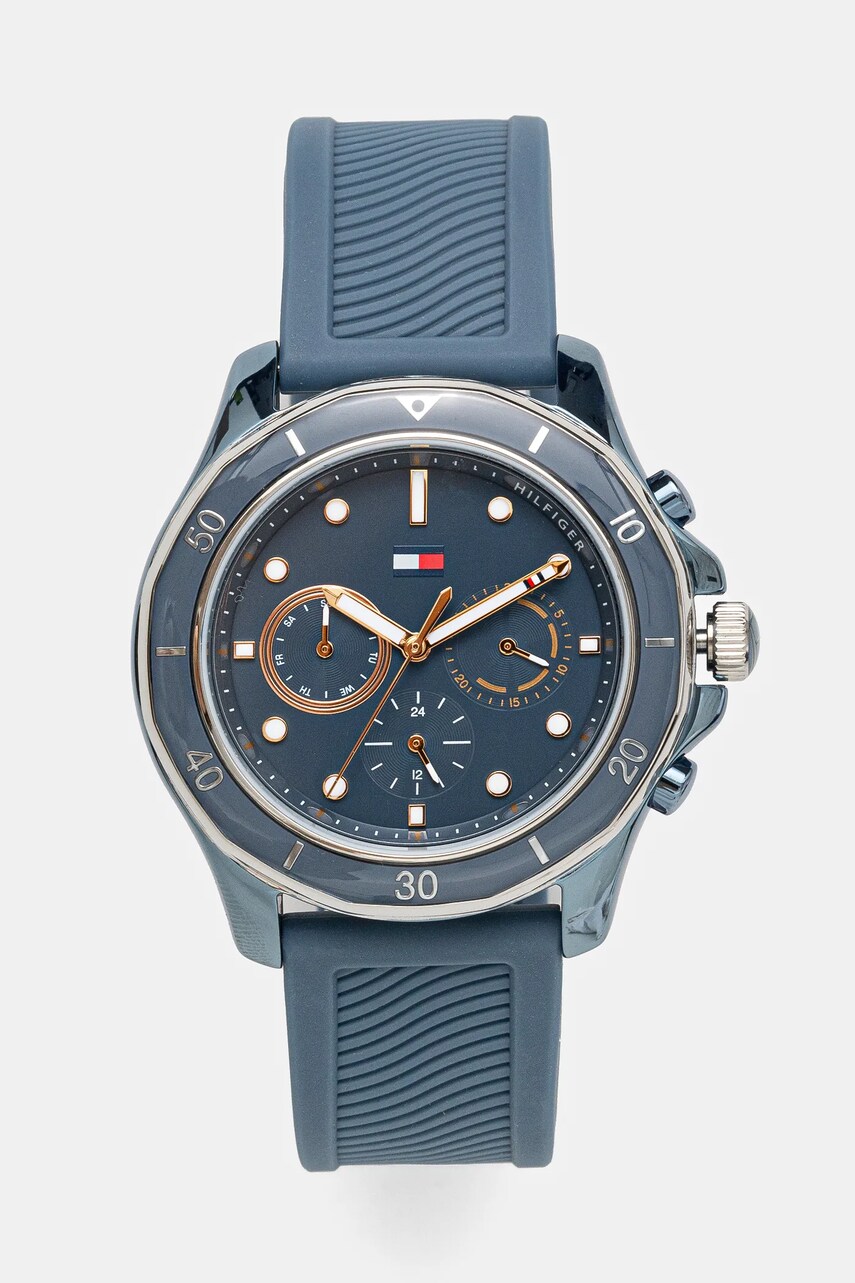 Levně Hodinky Tommy Hilfiger modrá barva, 1782571