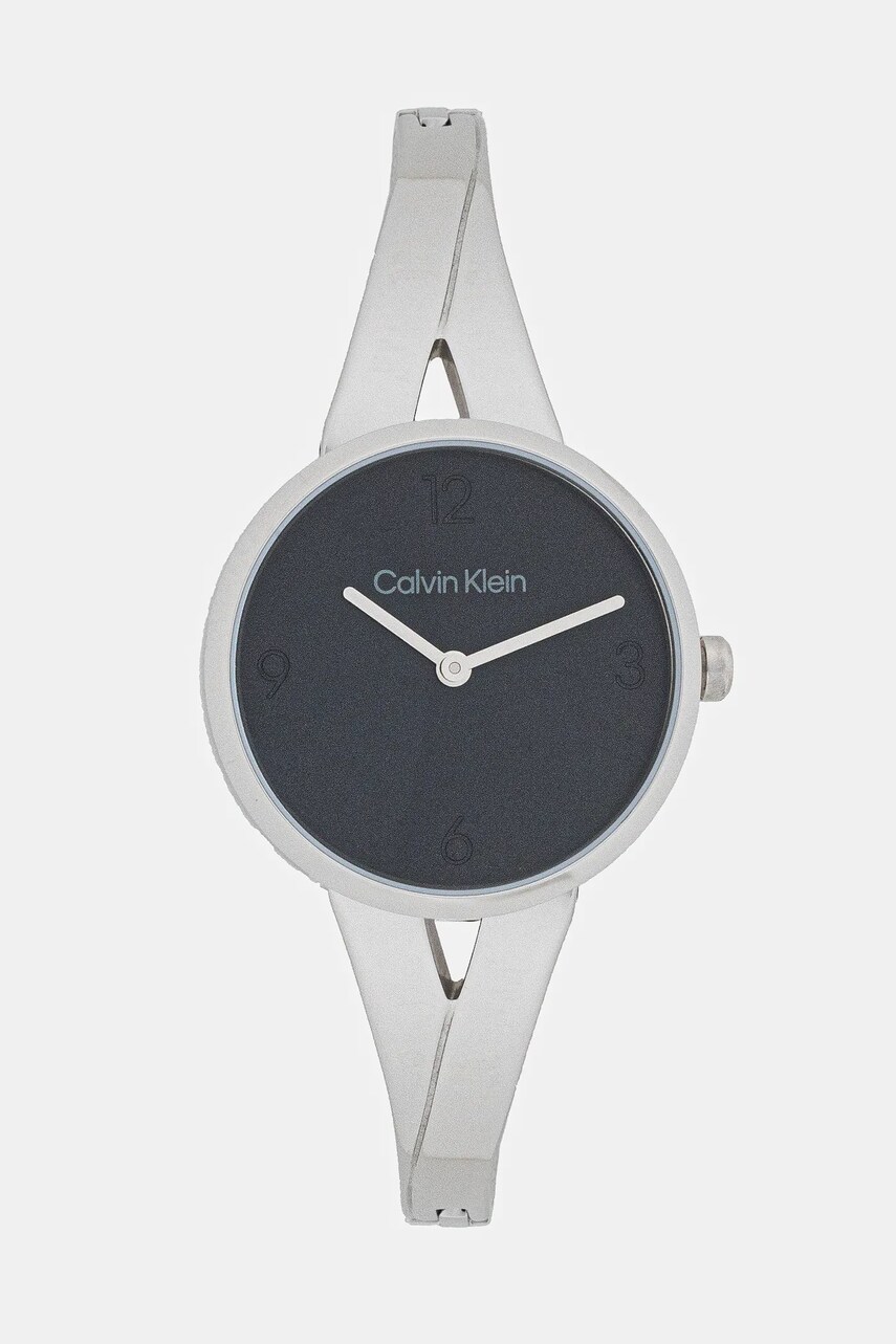 Levně Hodinky Calvin Klein stříbrná barva, 25100026