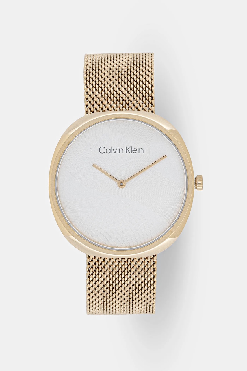 Levně Hodinky Calvin Klein zlatá barva, 25200246