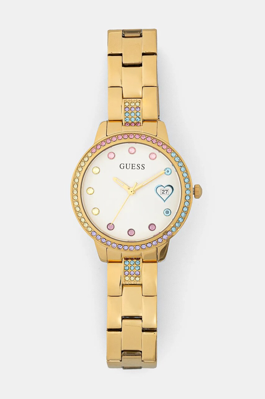 Hodinky Guess zlatá barva, GW0657L2