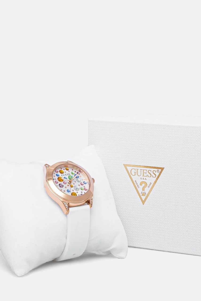 Годинник Guess жіночий колір білий GW0678L4 
