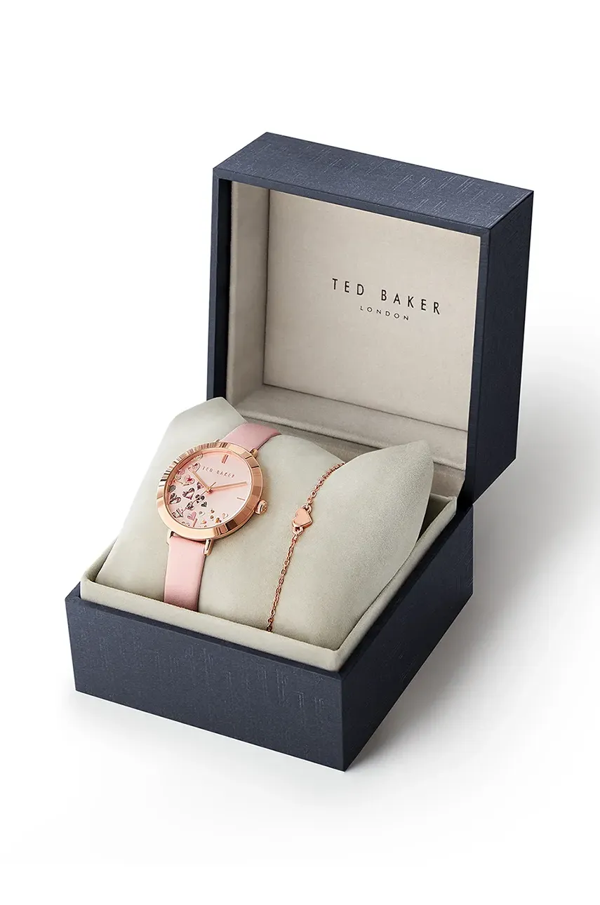 Часы и браслет Ted Baker женские цвет розовый BKG028100 Часы и браслет Ted Baker женские цвет розовый BKG028100
