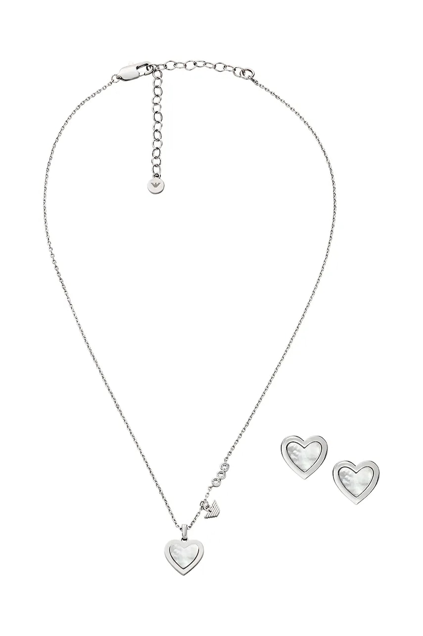 Колье и серьги Emporio Armani SENTIMENTAL EGS3228SET Колье и серьги Emporio Armani SENTIMENTAL EGS3228SET