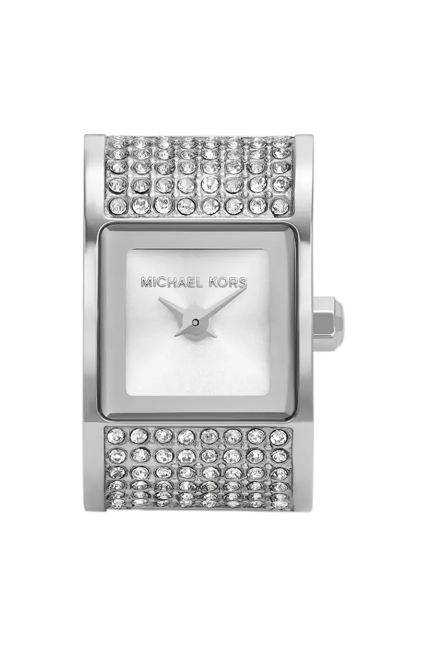 Кольцо Michael Kors DARRINGTON - RING WATCH женский цвет серебрянный MK4884 Кольцо Michael Kors DARRINGTON - RING WATCH женский цвет серебрянный MK4884