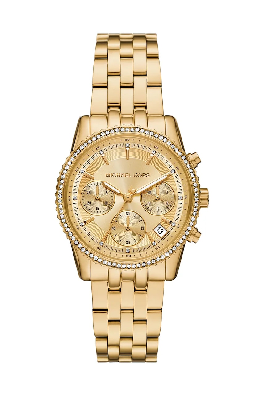 Michael Kors ceas RITZ femei, culoarea auriu, MK7530 Michael Kors ceas RITZ femei, culoarea auriu, MK7530