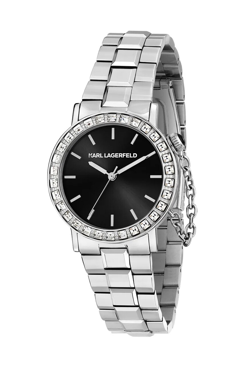 Karl Lagerfeld ceas femei, culoarea argintiu, R0553100507