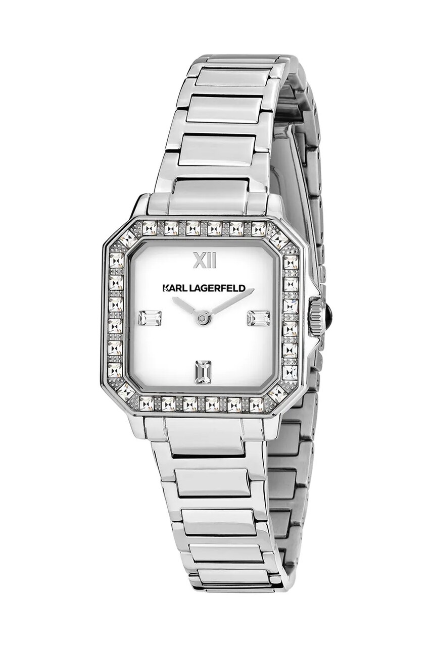 Karl Lagerfeld ceas femei, culoarea argintiu, R0553102503
