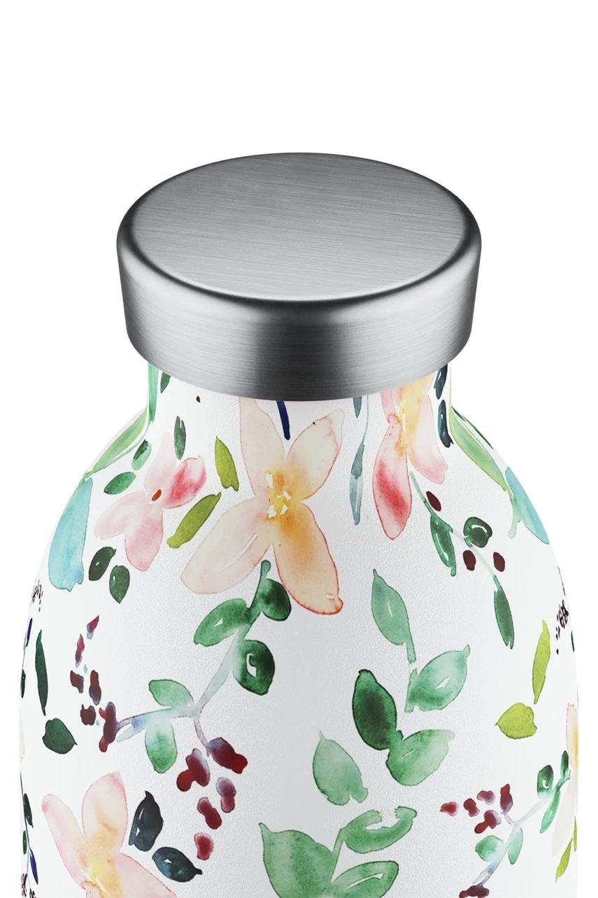 Μπουκάλι 24bottles Clima Bottle 330ml Little Buds χρώμα: πολύχρωμο, Clima.Bottle.330LittleBuds φωτογραφία