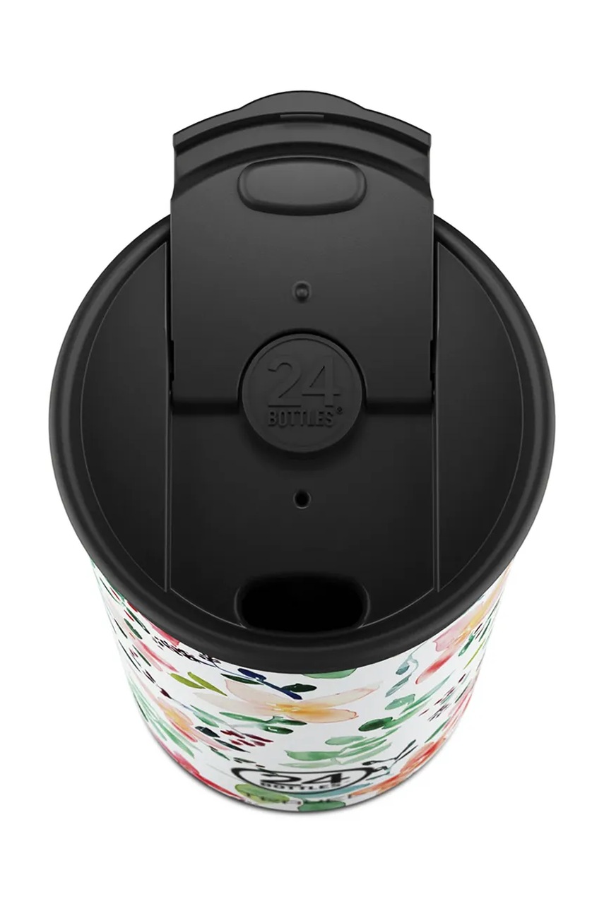 Ισοθερμική κούπα 24bottles Travel Tumbler 600ml Little Buds χρώμα: πολύχρωμο, Travel.Tumbler.600.LittleBuds φωτογραφία