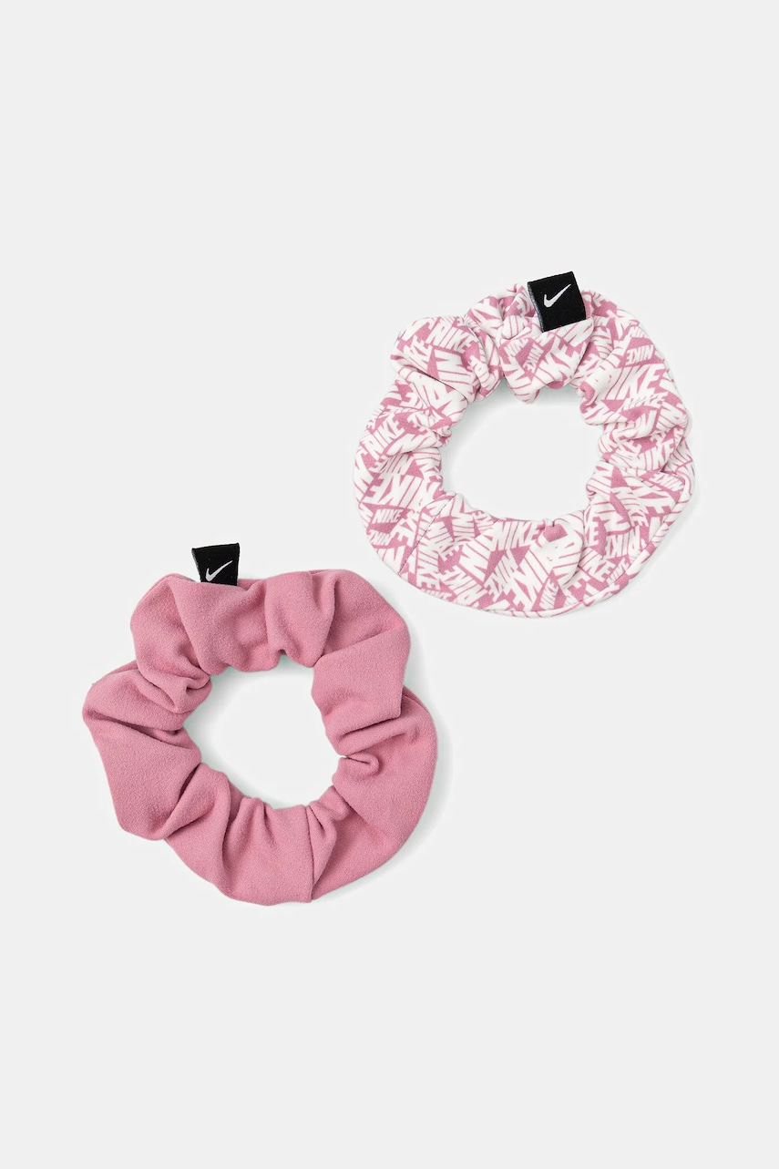 Nike elastice de par 2-pack culoarea roz, N.101.2763.631.OS