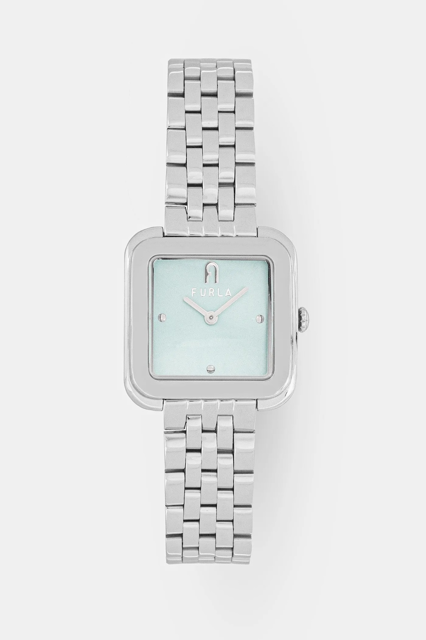 Furla ceas HERITAGE femei, culoarea argintiu, WW00058012L1