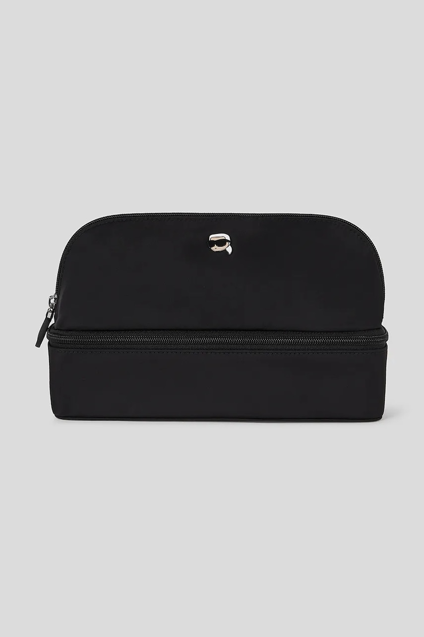 Karl Lagerfeld portfard IKON culoarea negru, A3W50014
