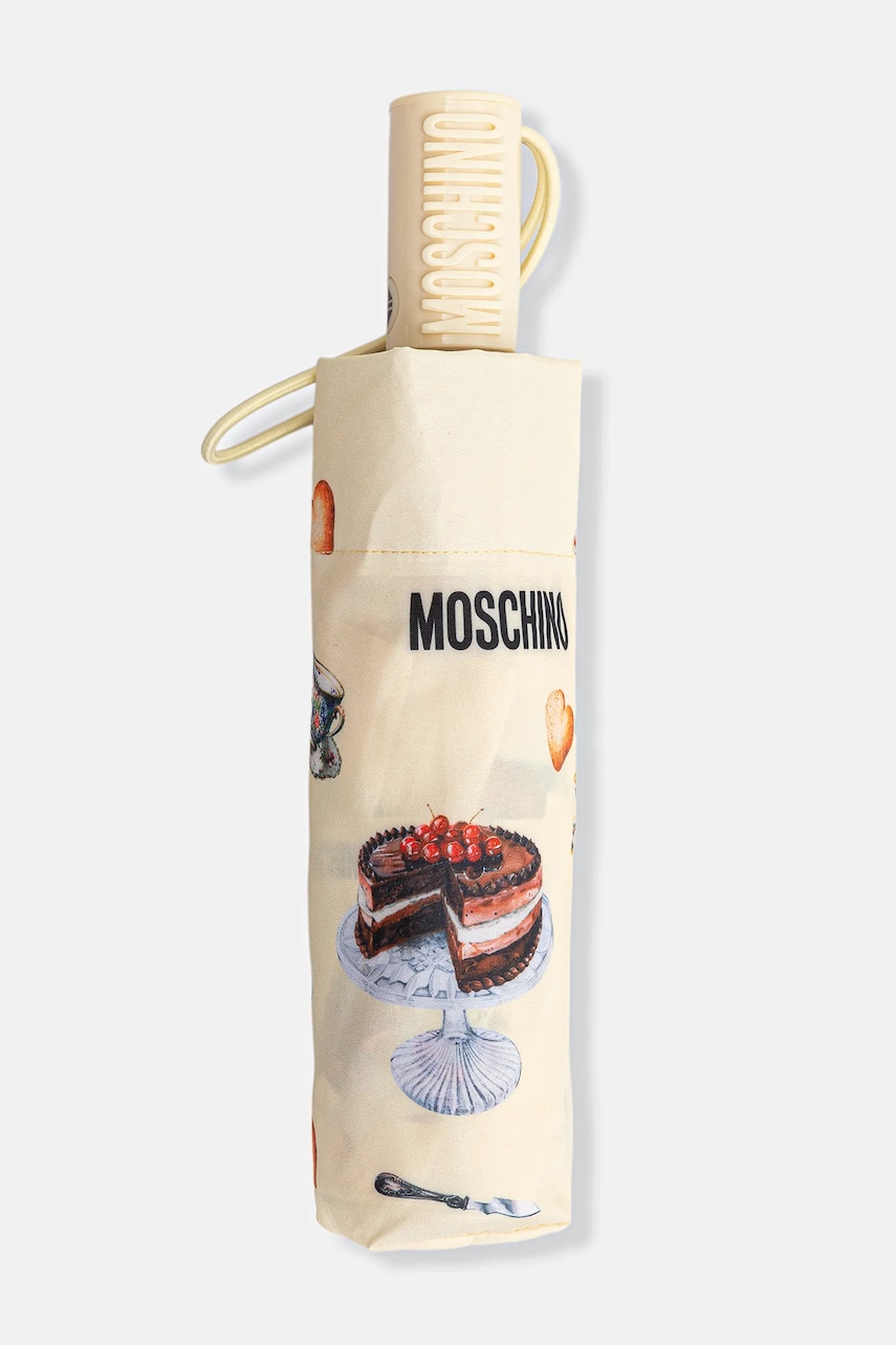 Зонтик Moschino цвет жёлтый 8953 Зонтик Moschino цвет жёлтый 8953